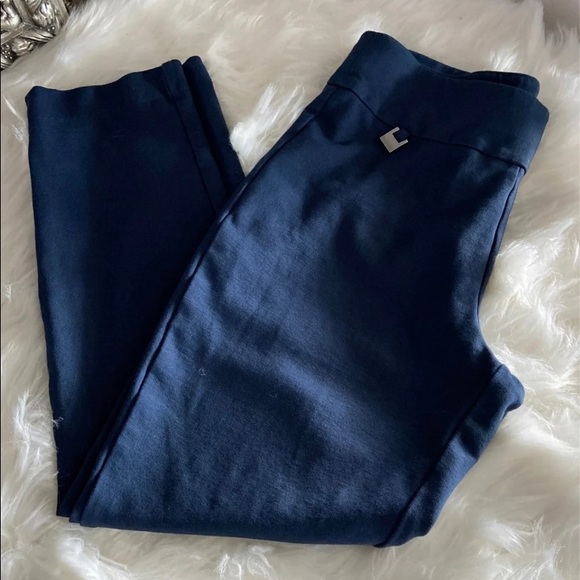 zoe + phoebe Pants - Zoe+phoebe leggings. Blue Capri size PM